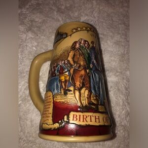 Miller high life beer stein-birth of a nation second in a series made in Brazil